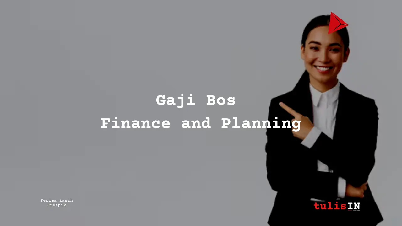 Gaji Head of Corporate Finance and Planning