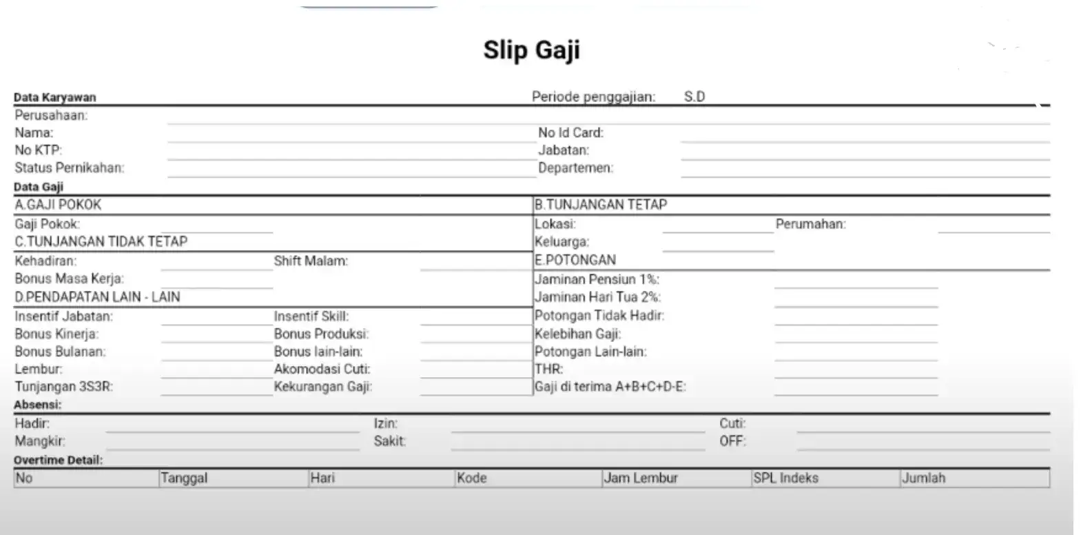 Contoh Slip Gaji PT IMIP Morowali Sumber app IMIP