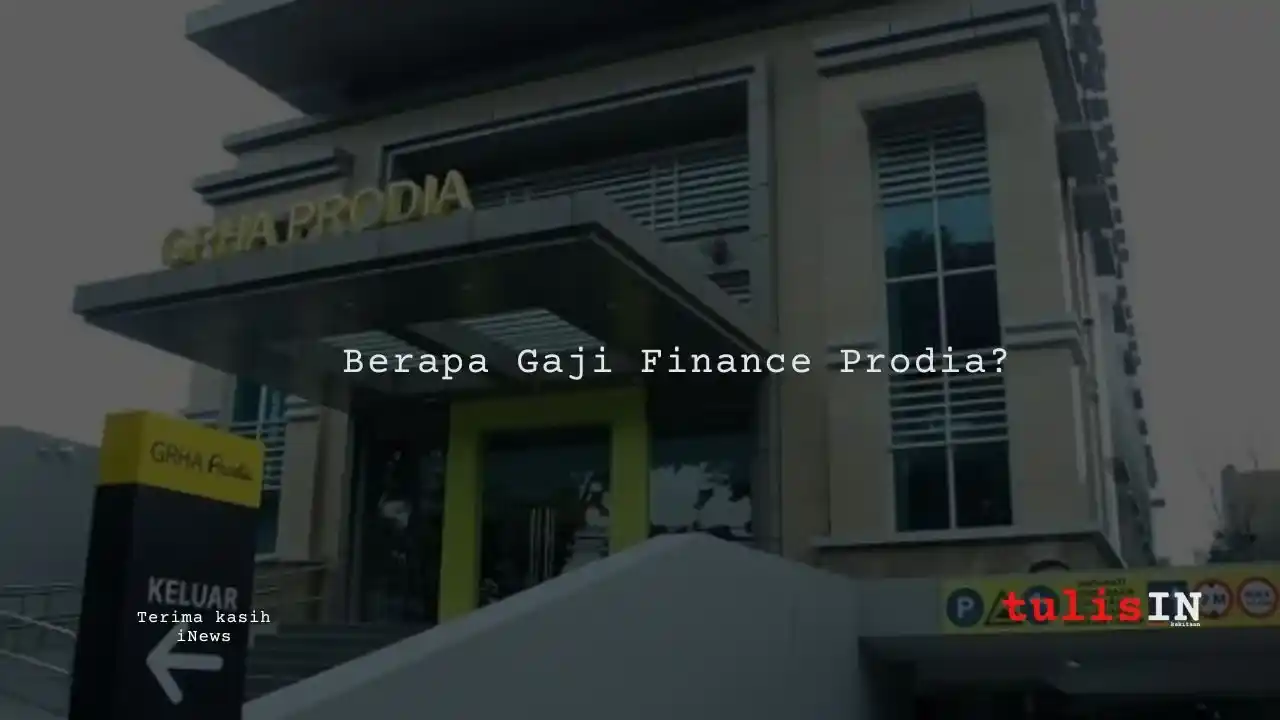 Gaji Finance Prodia