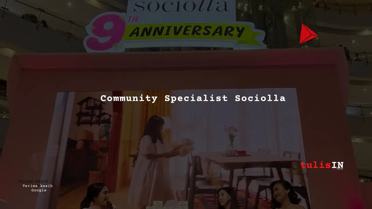 Berapa Gaji Community Specialist Sociolla?