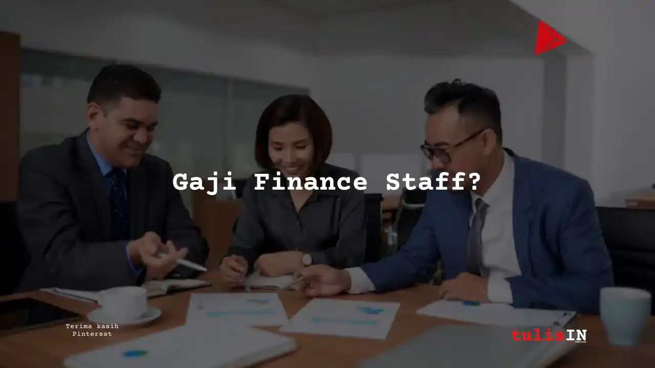 Gaji Finance Staff