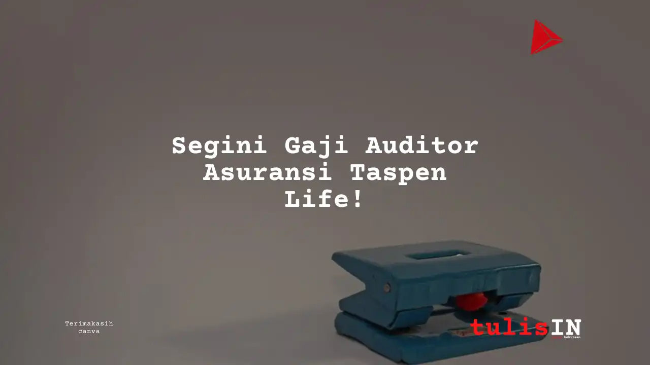 Berapa Gaji Auditor Asuransi Taspen Life?