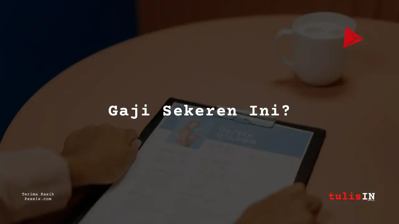 Gaji Recruitment Staff Gojek