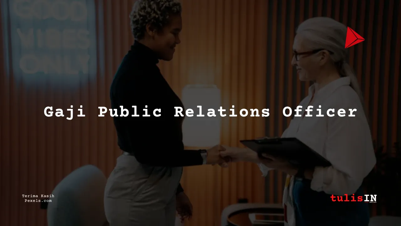 Berapa Gaji Public Relations Officer Asuransi Kitabisa?
