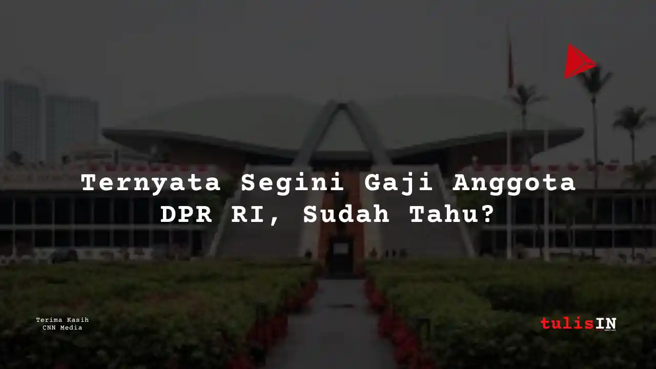 Berapa Gaji Wahyu Sanjaya Jadi Anggota DPR RI 2024-2029?