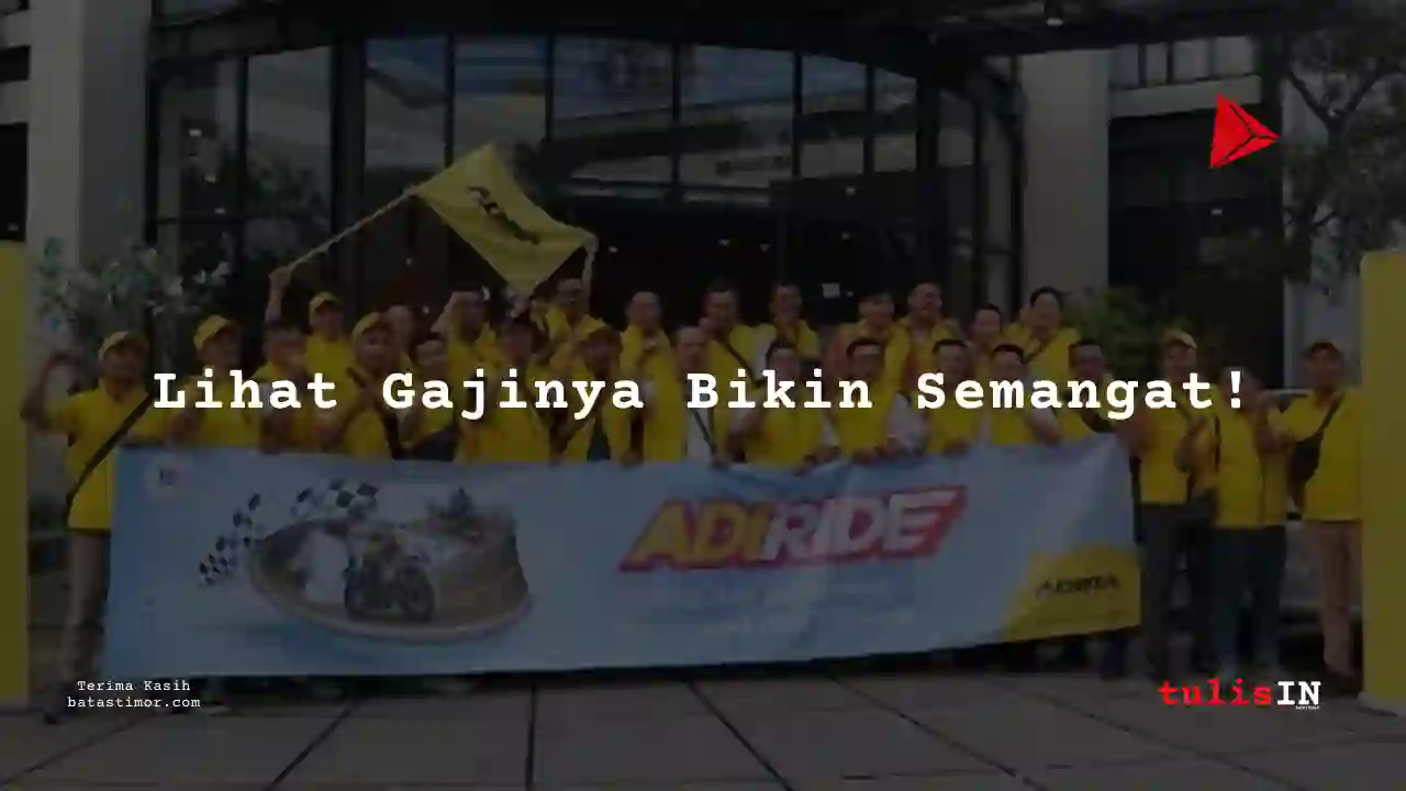 Berapa Gaji Account Receivable Officer Adira tahun 2025?