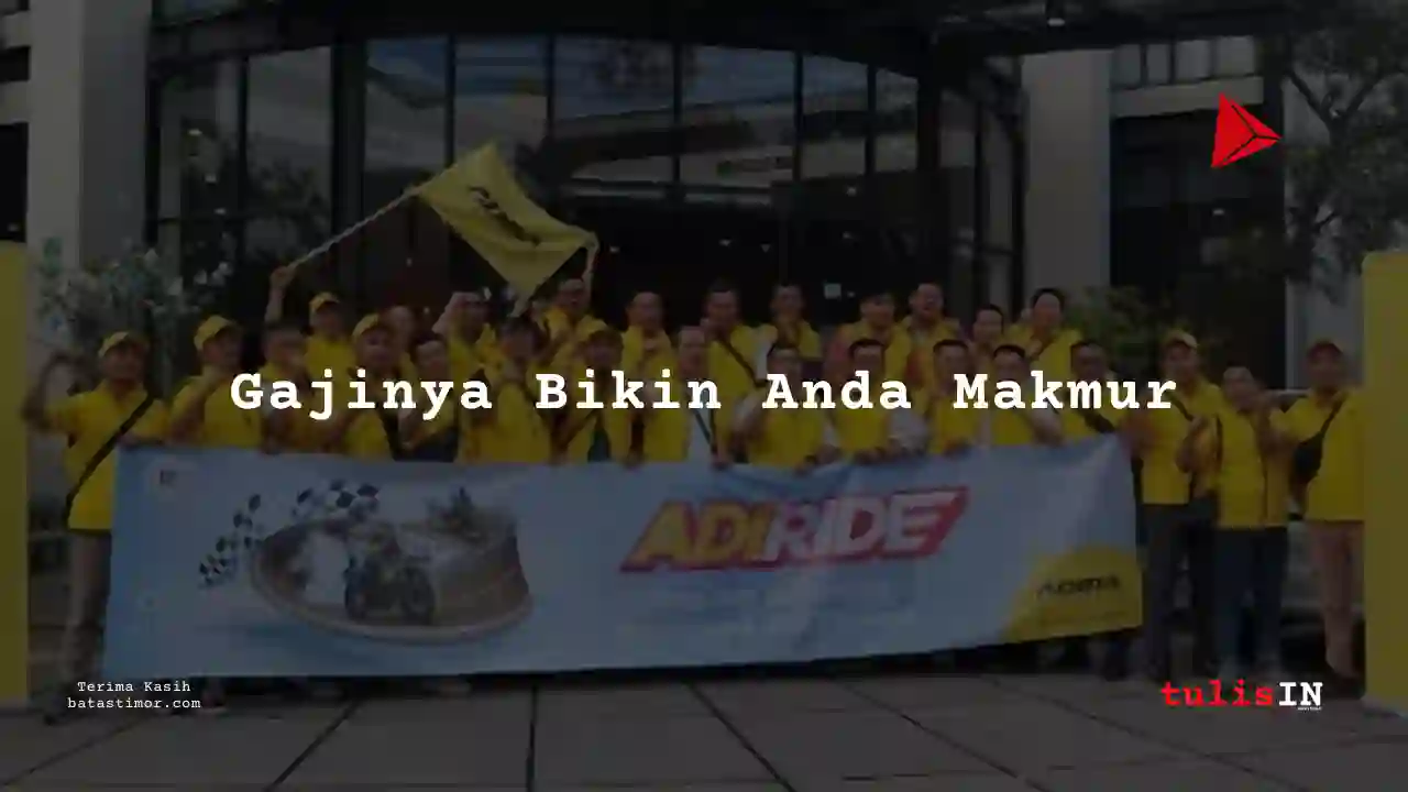 Berapa Gaji Credit Marketing Adira tahun 2025?