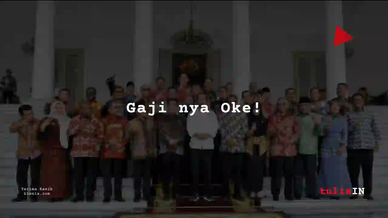 Berapa Gaji Kepala Daerah/Bupati tahun 1977?