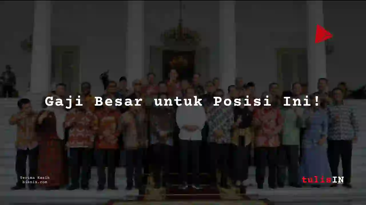 Berapa Gaji Kepala Daerah/Bupati tahun 1964?
