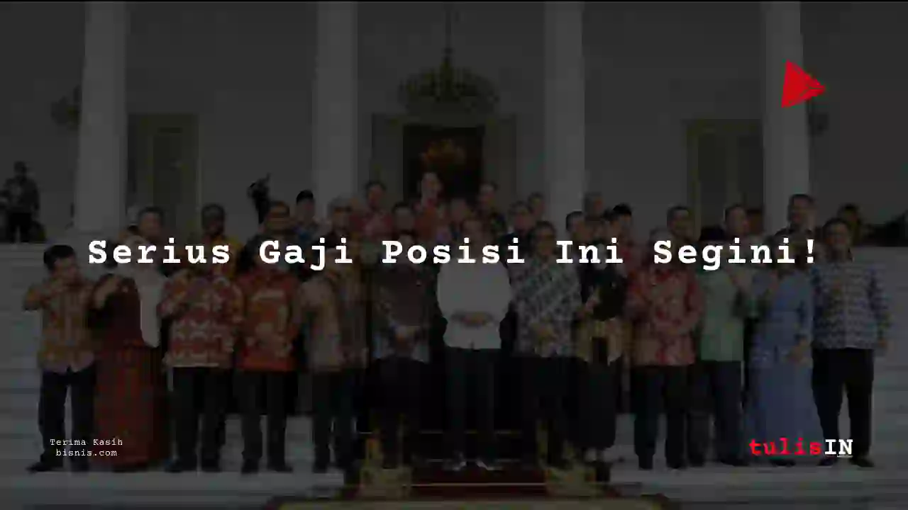 Berapa Gaji Kepala Daerah/Bupati tahun 1990?