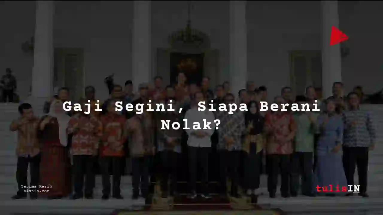 Berapa Gaji Kepala Daerah/Bupati tahun 1959?