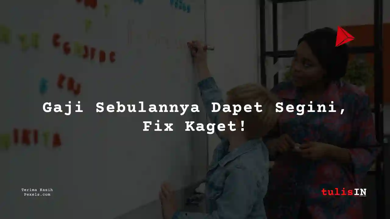 Berapa Gaji Guru SMP Golongan IC?