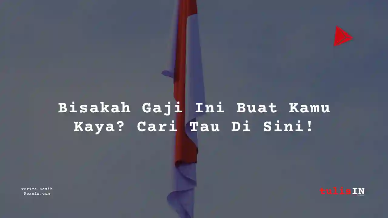 Berapa Gaji Menteri Pertanian Anton Apriantono Periode 2004-2009?