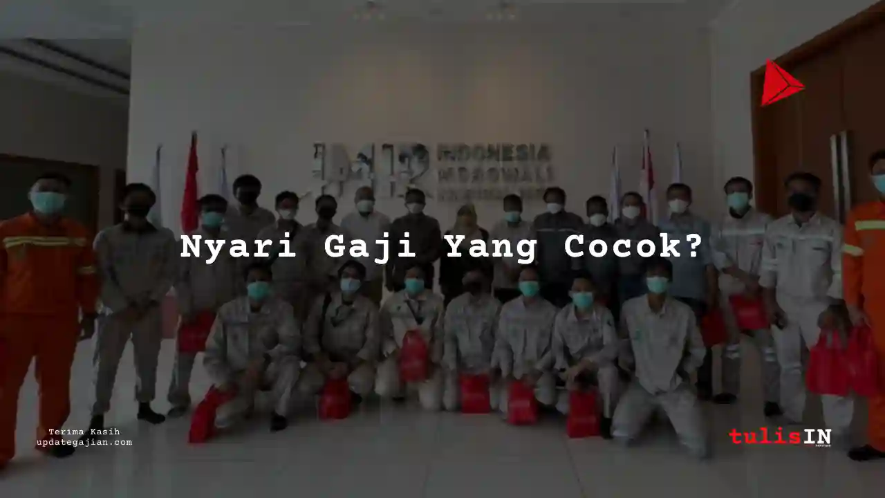 Berapa Gaji Chef/Koki PT IMIP Morowali 2025?