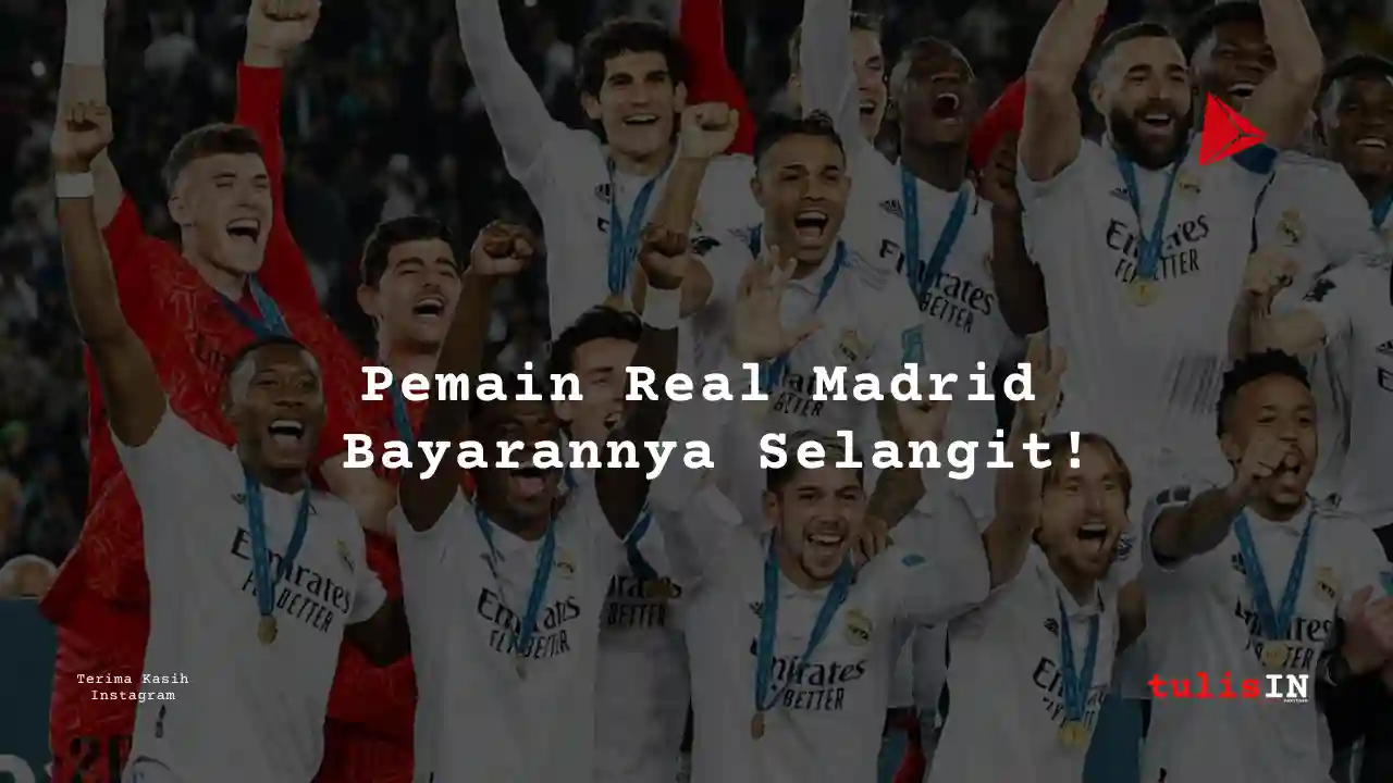 Berapa Gaji Vinicius Pemain Real Madrid?