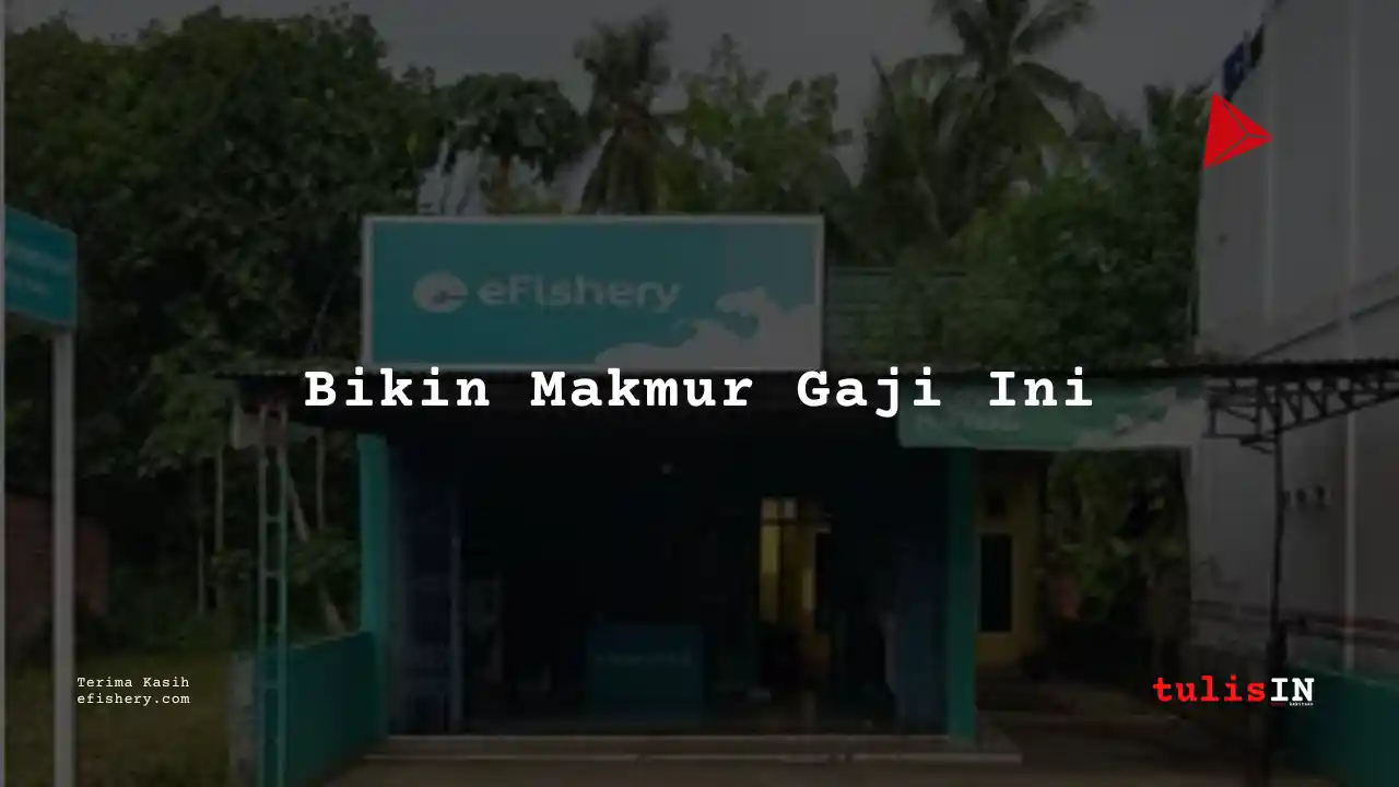 Berapa Gaji Manajer eFishery?