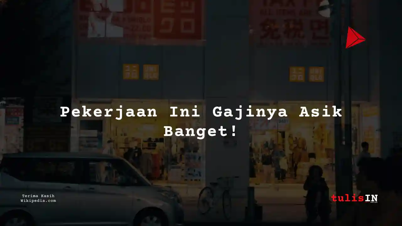 Berapa Gaji IT Staff di UNIQLO?