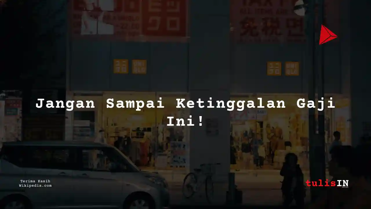 Berapa Gaji Marketing Staff di UNIQLO?