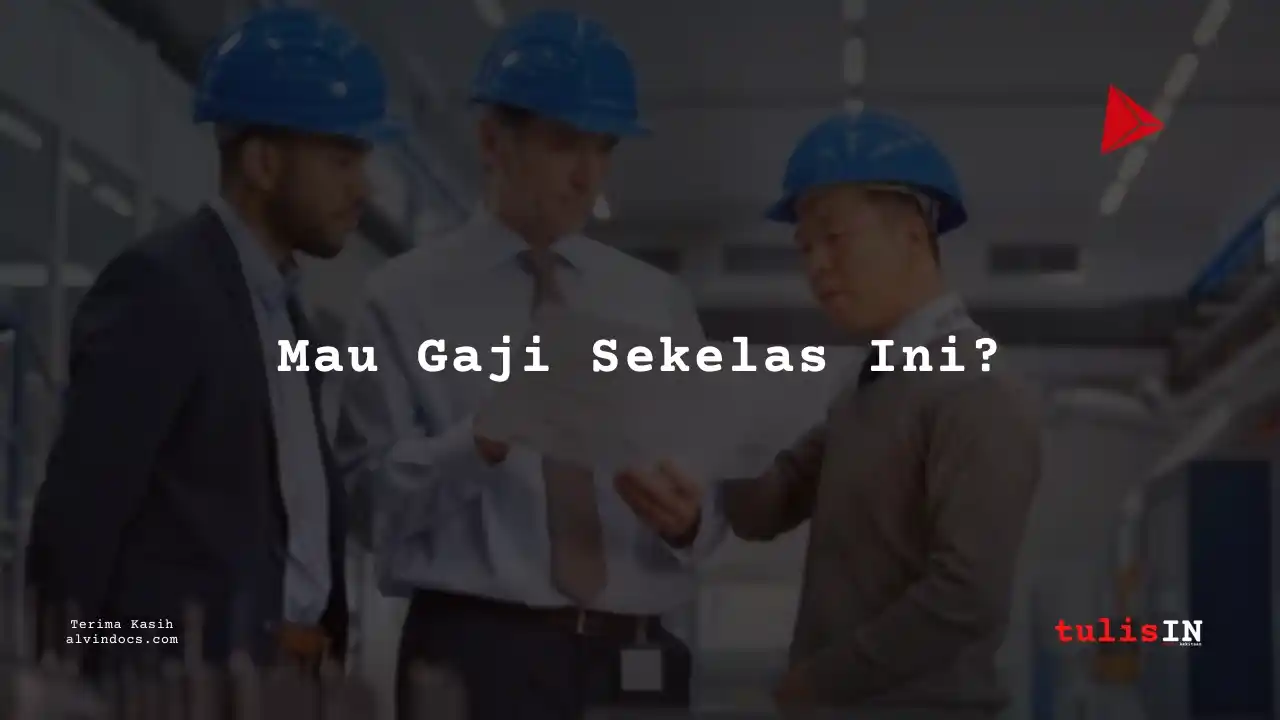 Berapa Gaji Operator Produksi Pabrik Kertas Tjiwi Kimia 2024?