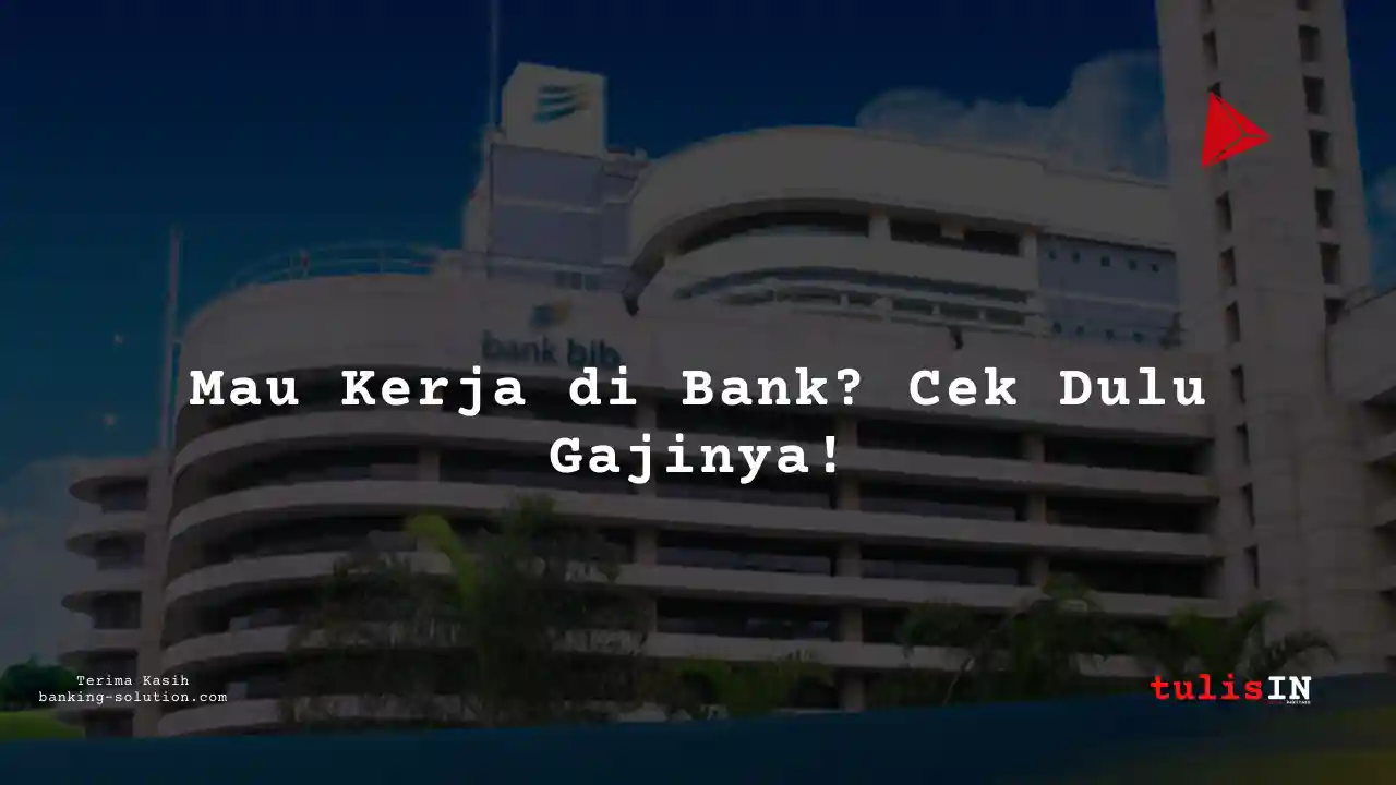 Berapa Gaji Area Coordinator Bank BJB 2025?