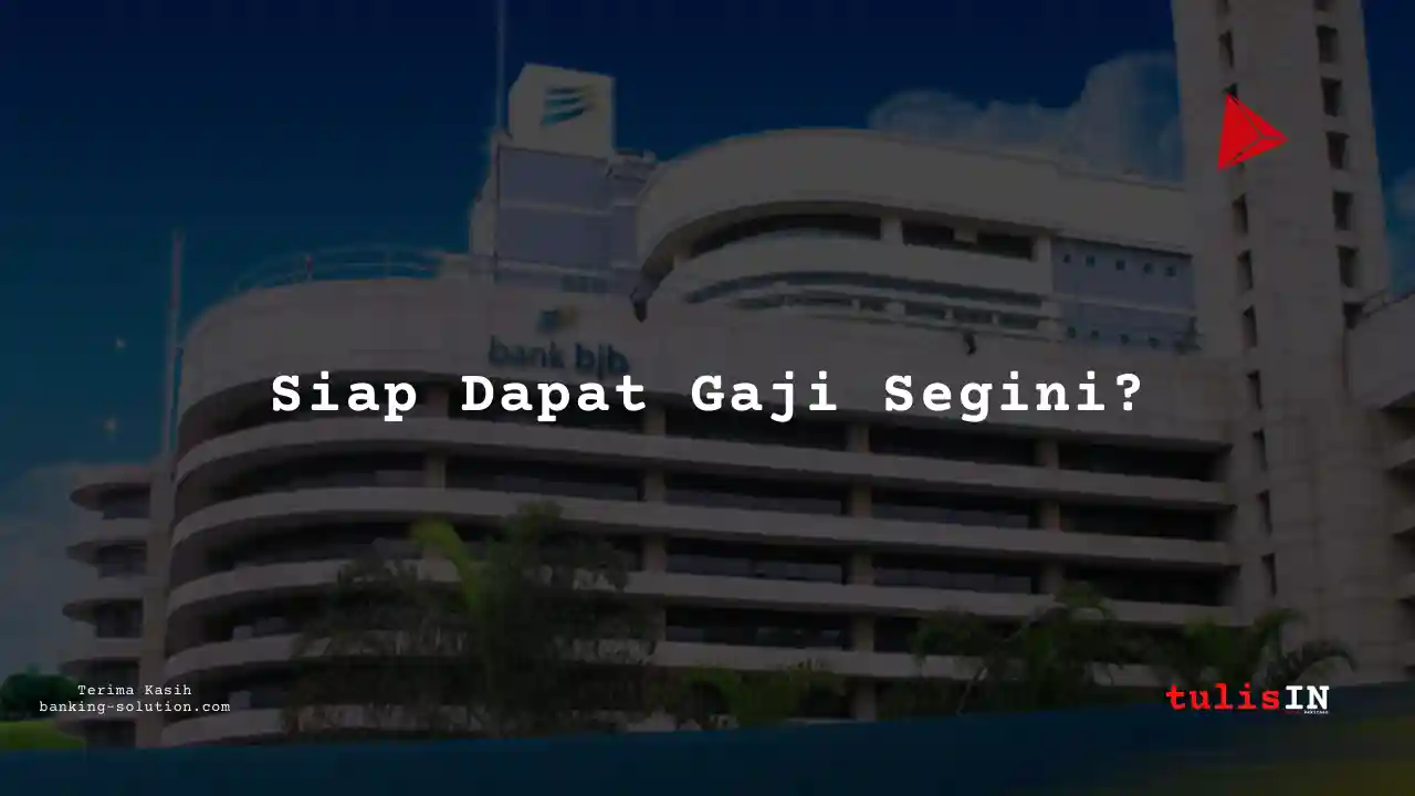 Berapa Gaji Area Sales Manager Bank BJB 2025?