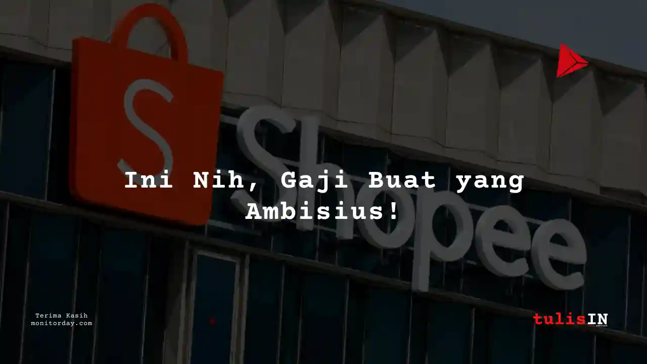 Berapa Gaji Back End Web Engineer for Games & Marketing Shopee?