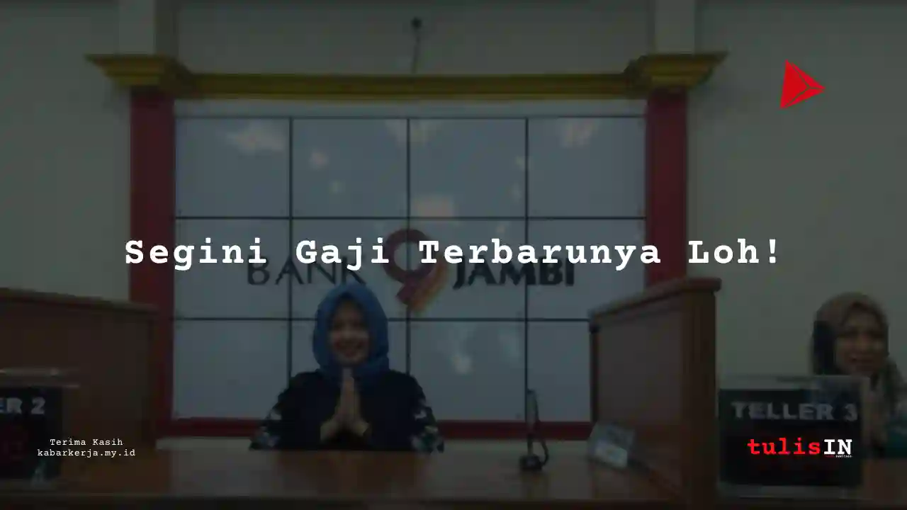 Berapa Gaji Programmer Bank Jambi 2025?