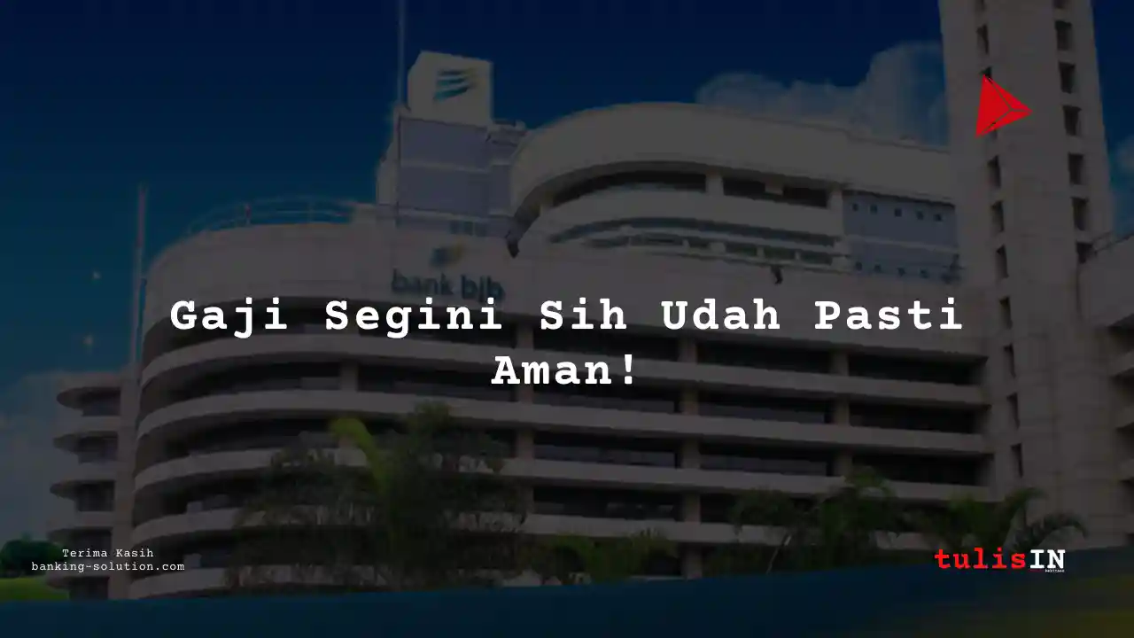Berapa Gaji Branch Operation and Service Manager Bank BJB 2025?