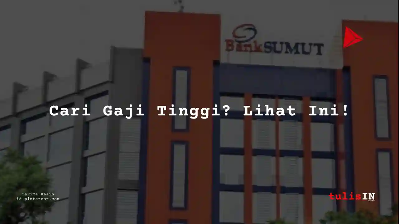 Berapa Gaji Chief Experience Officer Bank Sumatera Utara 2025?