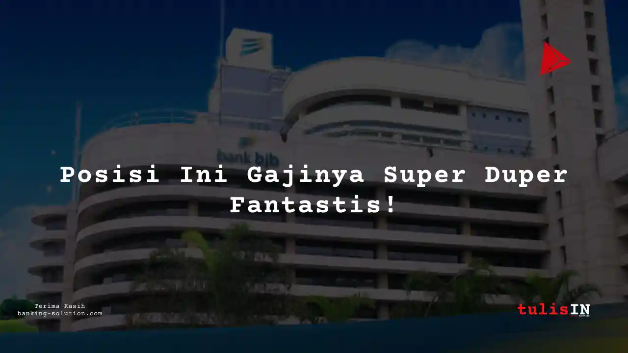 Berapa Gaji DM Banking Bank BJB 2025?
