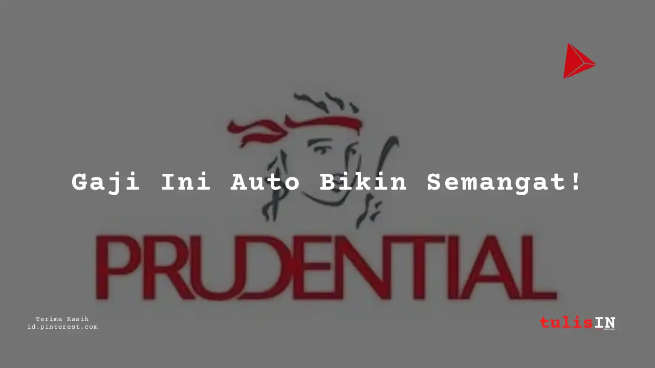 Berapa Gaji Design PT Prudential Life Assurance 2025?