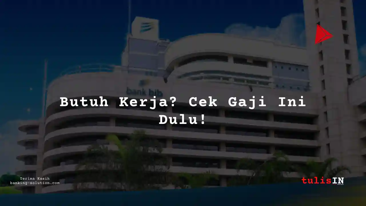 Berapa Gaji ETL Developer Bank BJB 2025?
