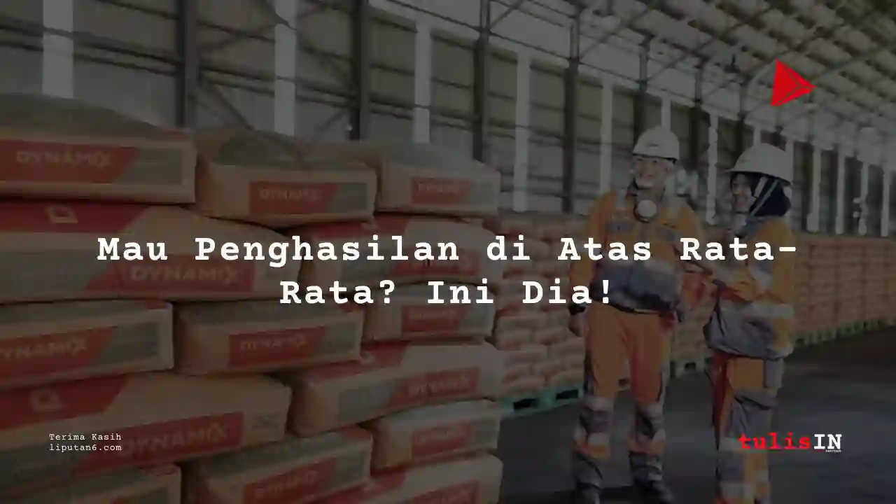Berapa Gaji Industrial Engineer Semen Indonesia (SIG Group) 2024?