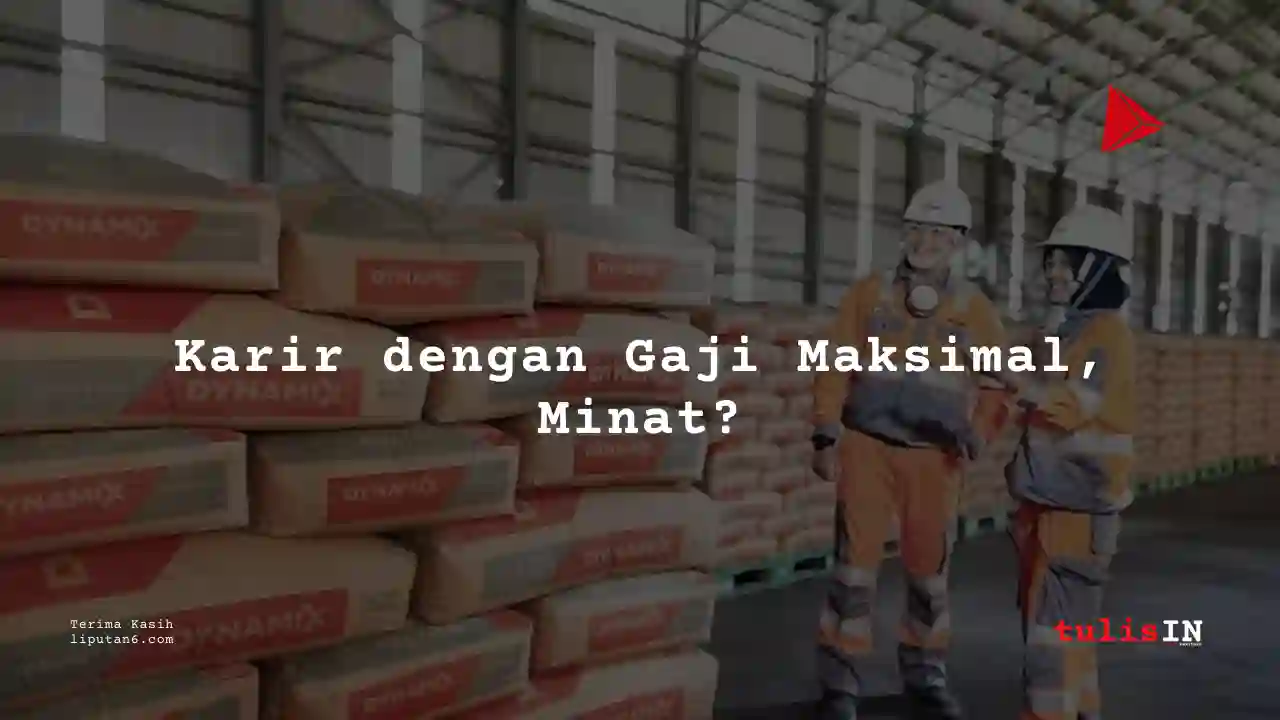 Berapa Gaji Operations Trainer Semen Indonesia (SIG Group) 2024?