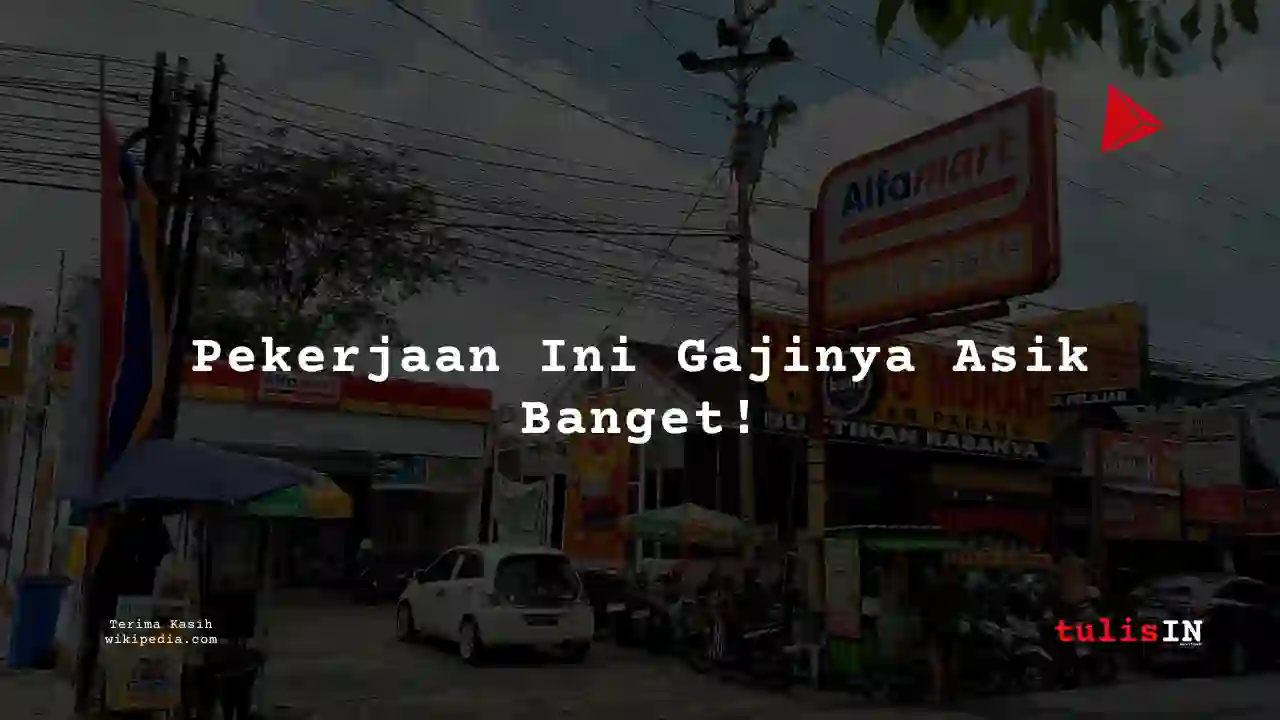 Berapa Gaji Training Manager di Alfamart (Sumber Alfaria Trijaya) 2025?