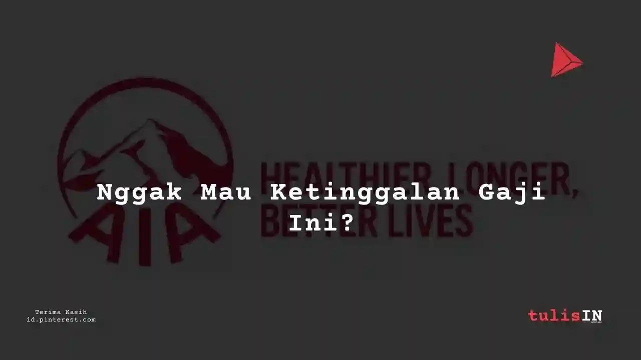 Berapa Gaji Web Developer AIA Indonesia?