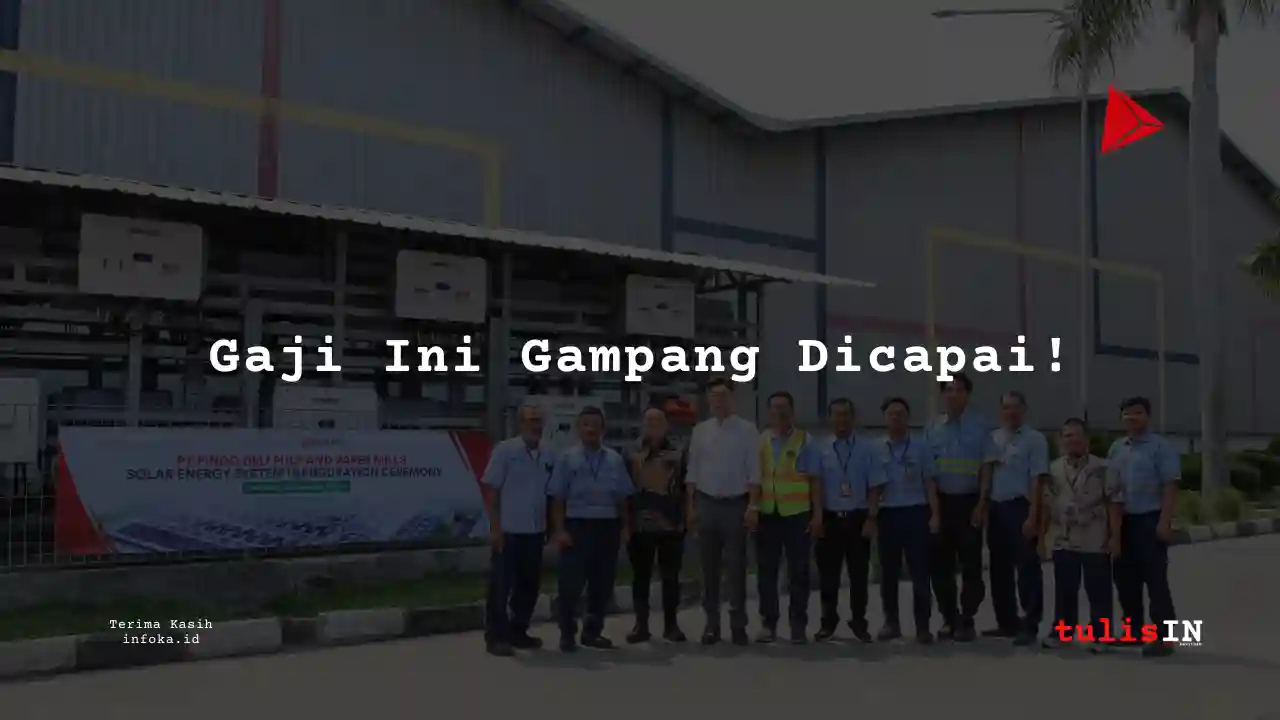 Berapa Gaji Logistik & Transportasi di Pindo Deli Pulp & Paper Mills 2024?