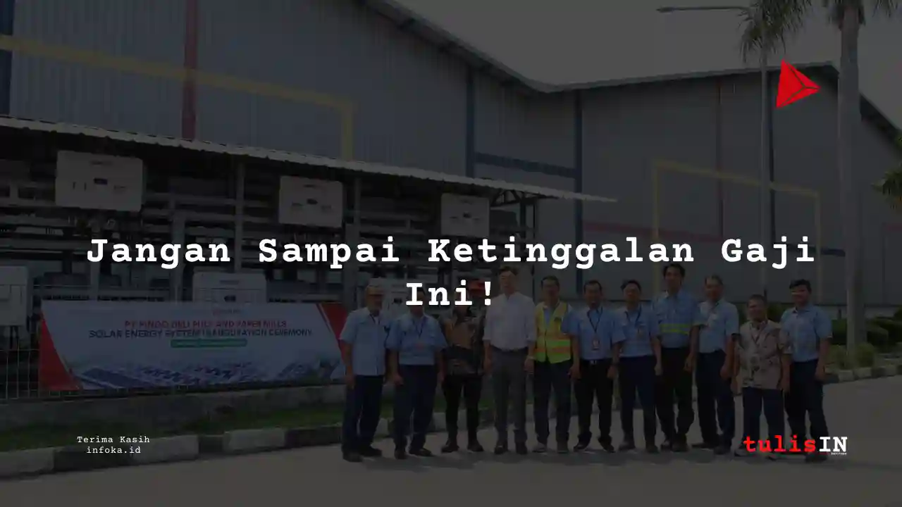 Berapa Gaji Management Product, QC di Pindo Deli Pulp & Paper Mills 2024?