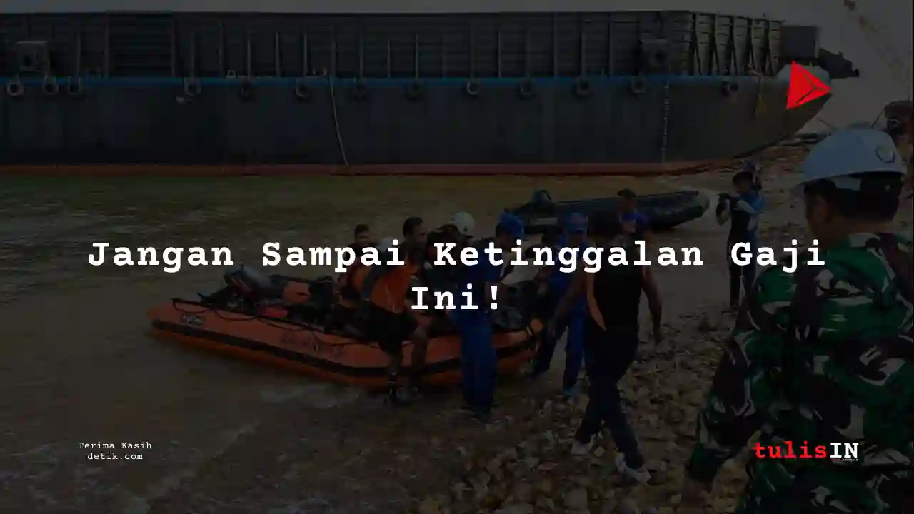 Berapa Gaji Petugas Kargo di Kapal Tongkang 2025?