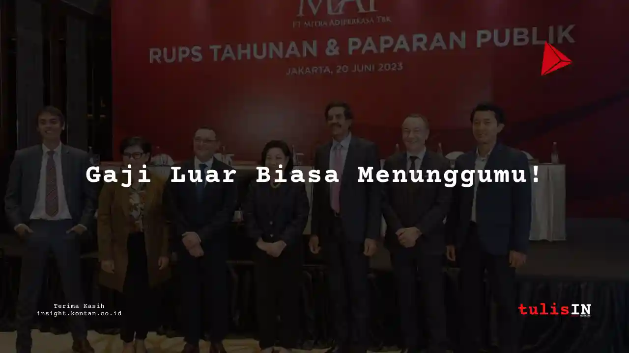 Berapa Gaji Planning Manager di Mitra Adiperkasa 2025?