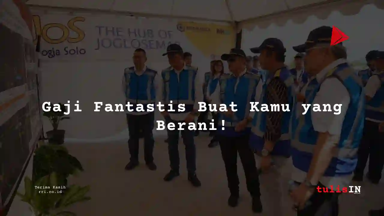 Berapa Gaji Staff di Jasa Marga 2024?