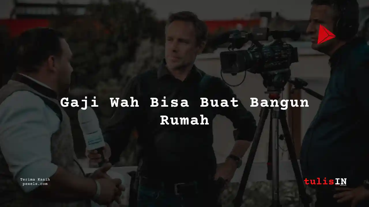 Berapa Gaji Asisten Cameraman Jak TV 2025?