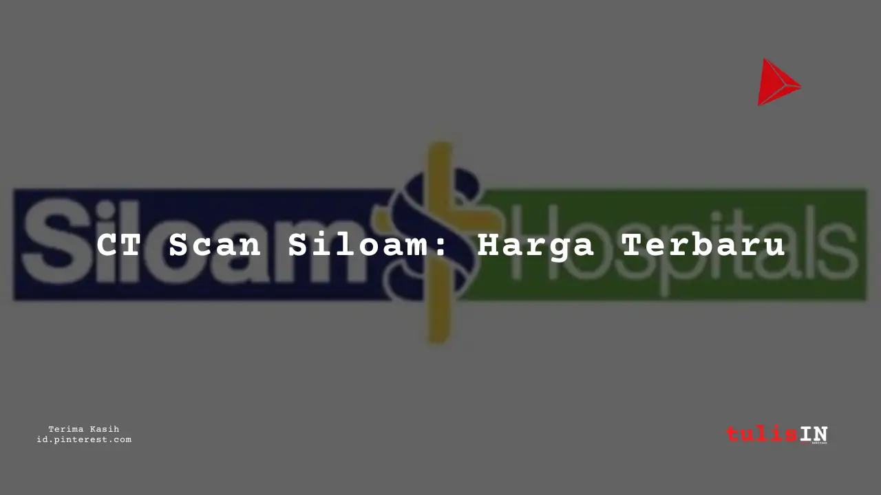 Berapa Harga Biaya CT (3D) SMALL JOINT?