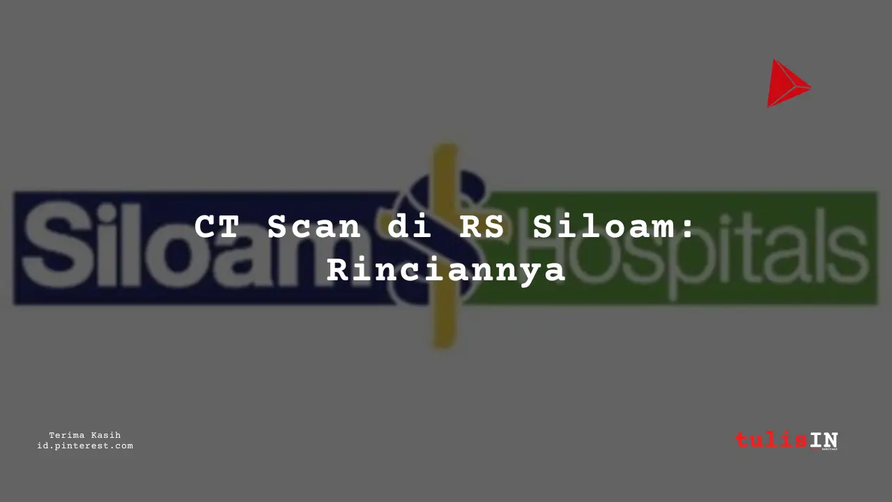 Berapa Harga Biaya CT Scan Tulang Belakang Bawah Dan Ekor/Lumbosacral (Non Kontras)?