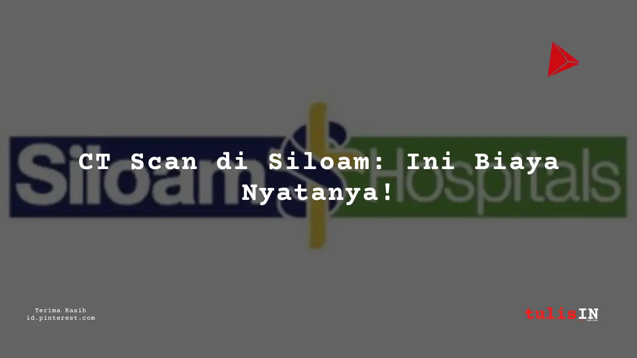 Berapa Harga Biaya CT UPPER EXTREMITIES NON CONTRAST?