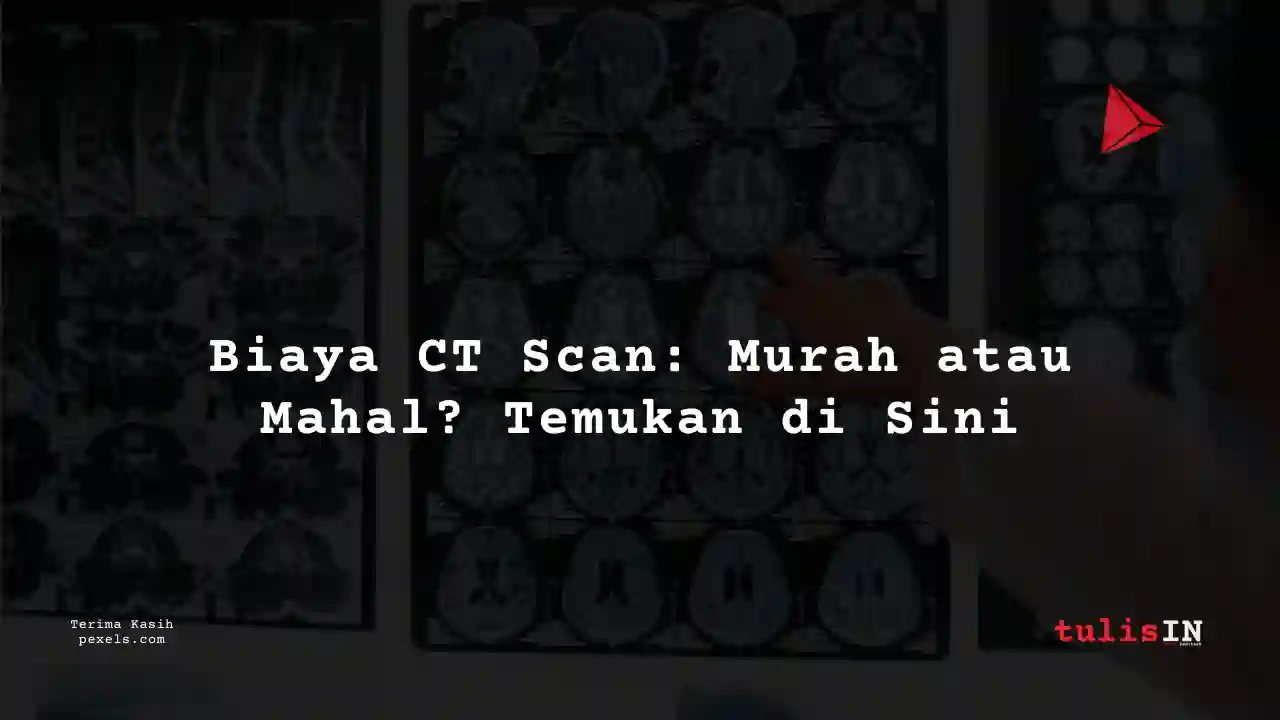 Berapa Harga CT (3D) THORAX Siloam Hospitals Semarang?