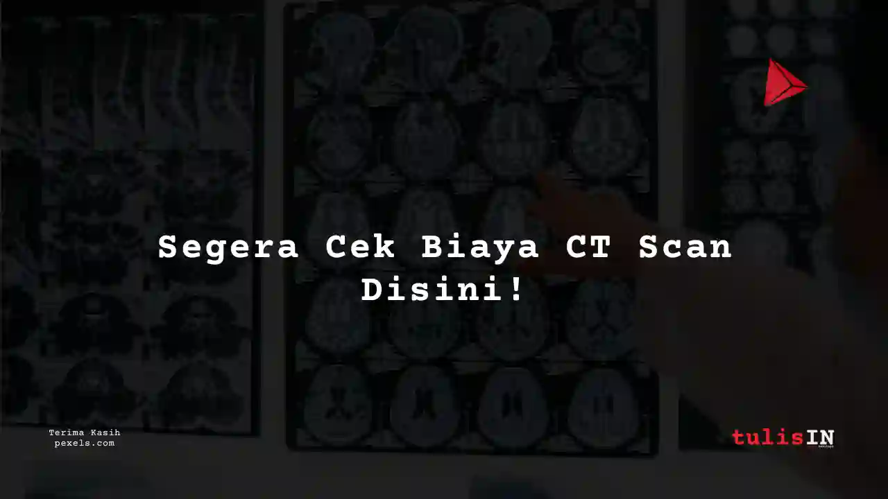Berapa Harga CT SMALL JOINT NON CONTRAST Siloam Hospitals Semarang?