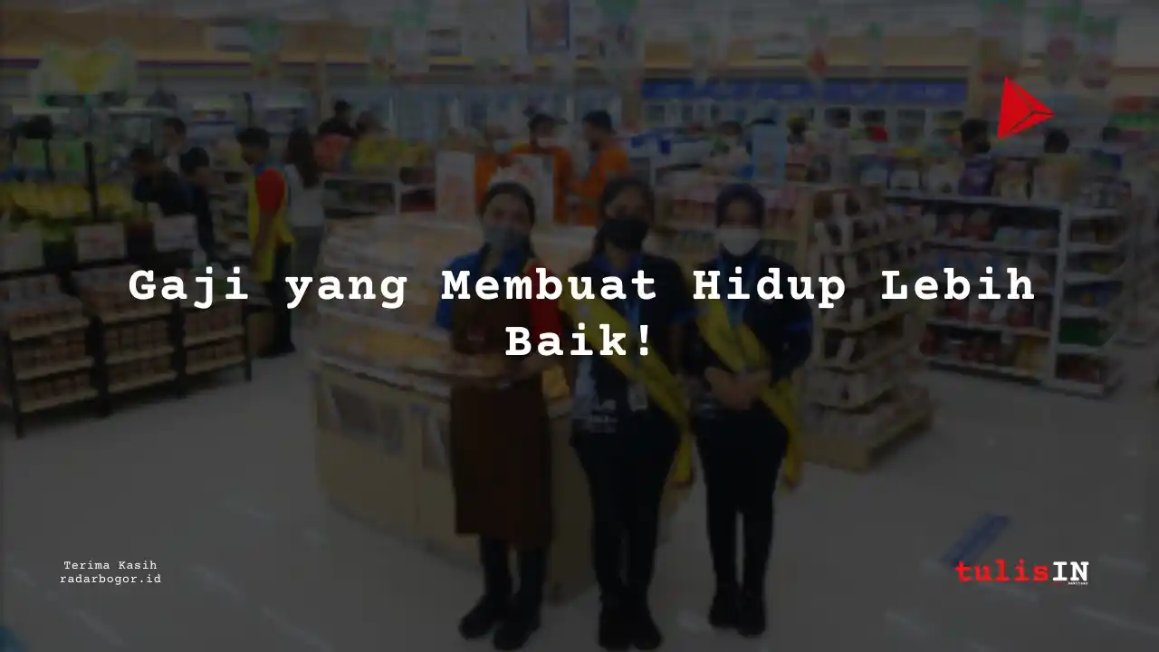 Berapa Gaji Asisten Kepala Toko Indomaret 2024?