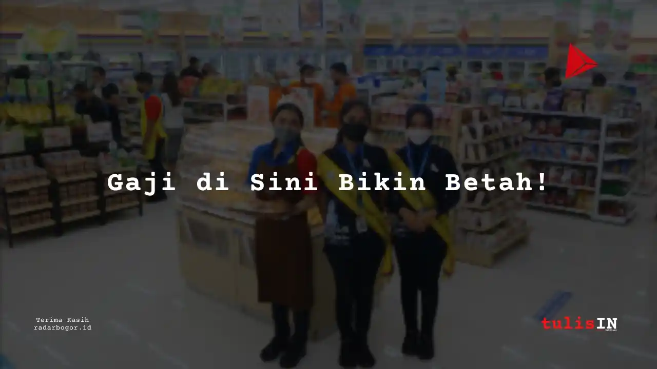 Berapa Gaji Helper Indomaret 2024?