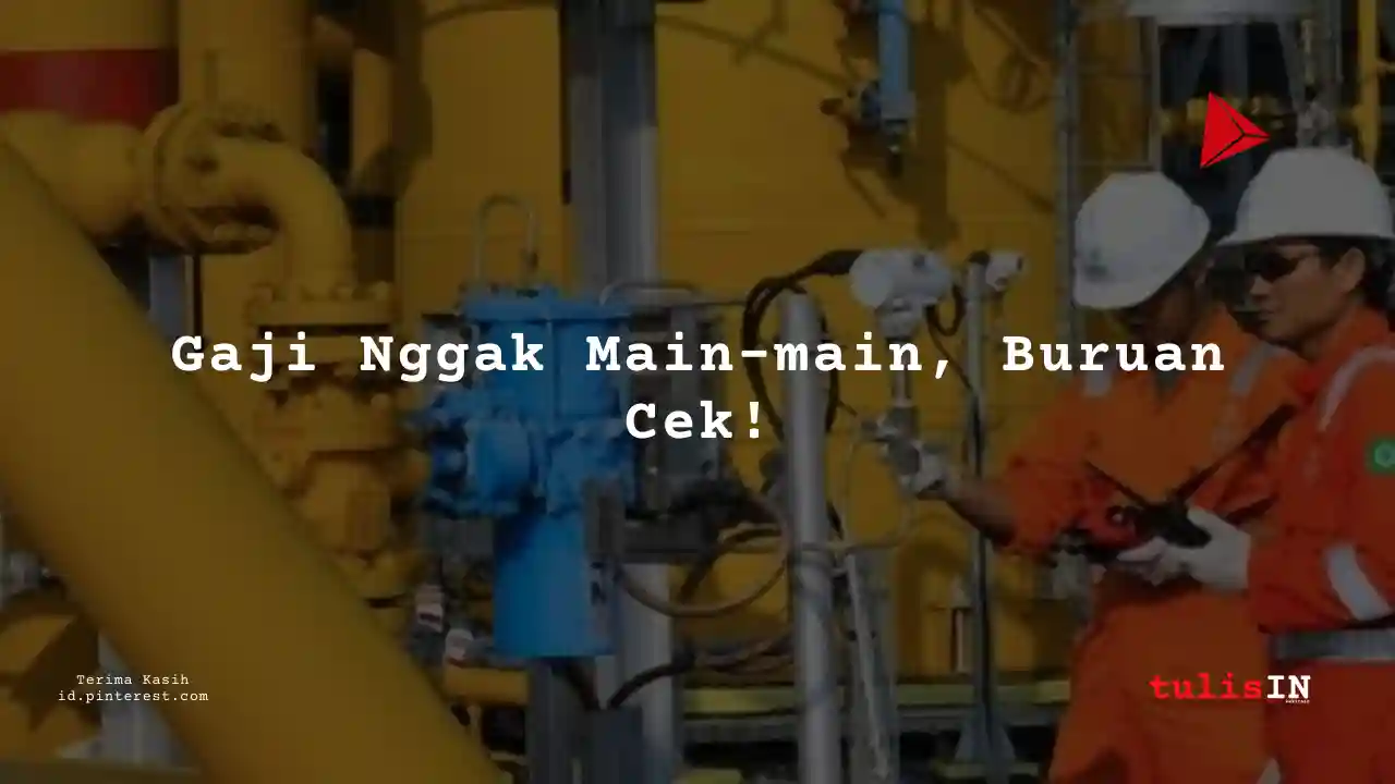 Berapa Gaji Junior Engineer PT Sumber Global Energy Tbk 2023?
